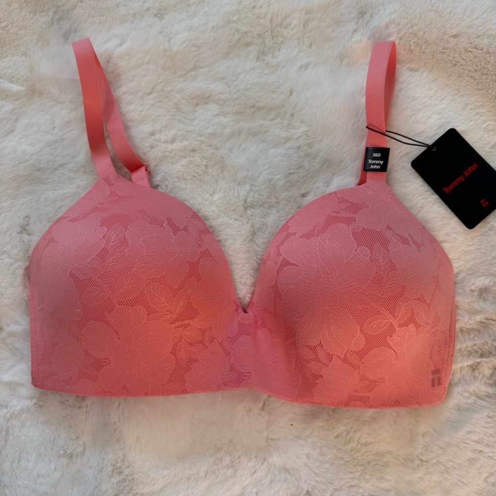 Tommy John Second Skin Lightly Lined Wireless Bra NWT